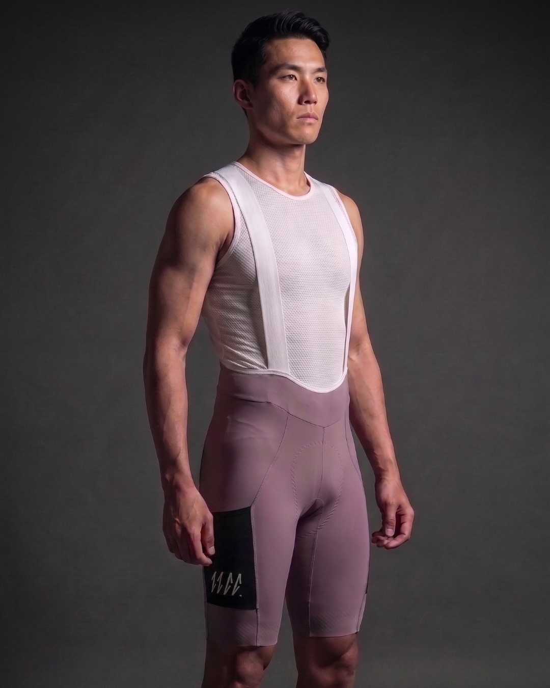 Element Duo Cargo Bib — smoke purple, studio