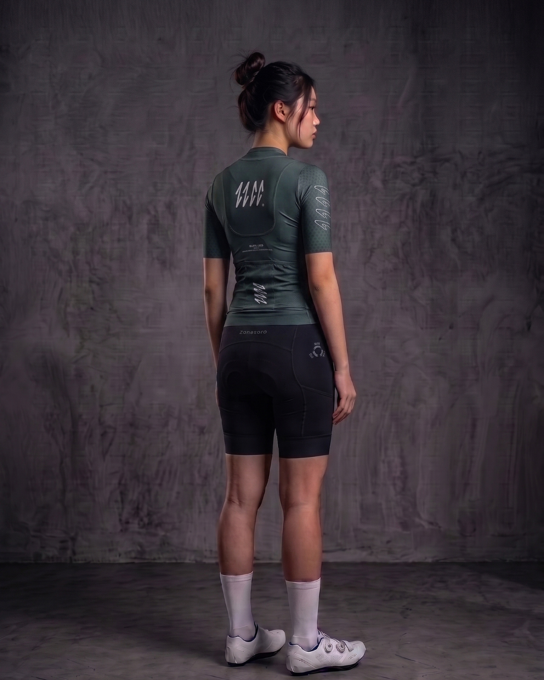 Summer Essential Pro Jersey — Forest, model view