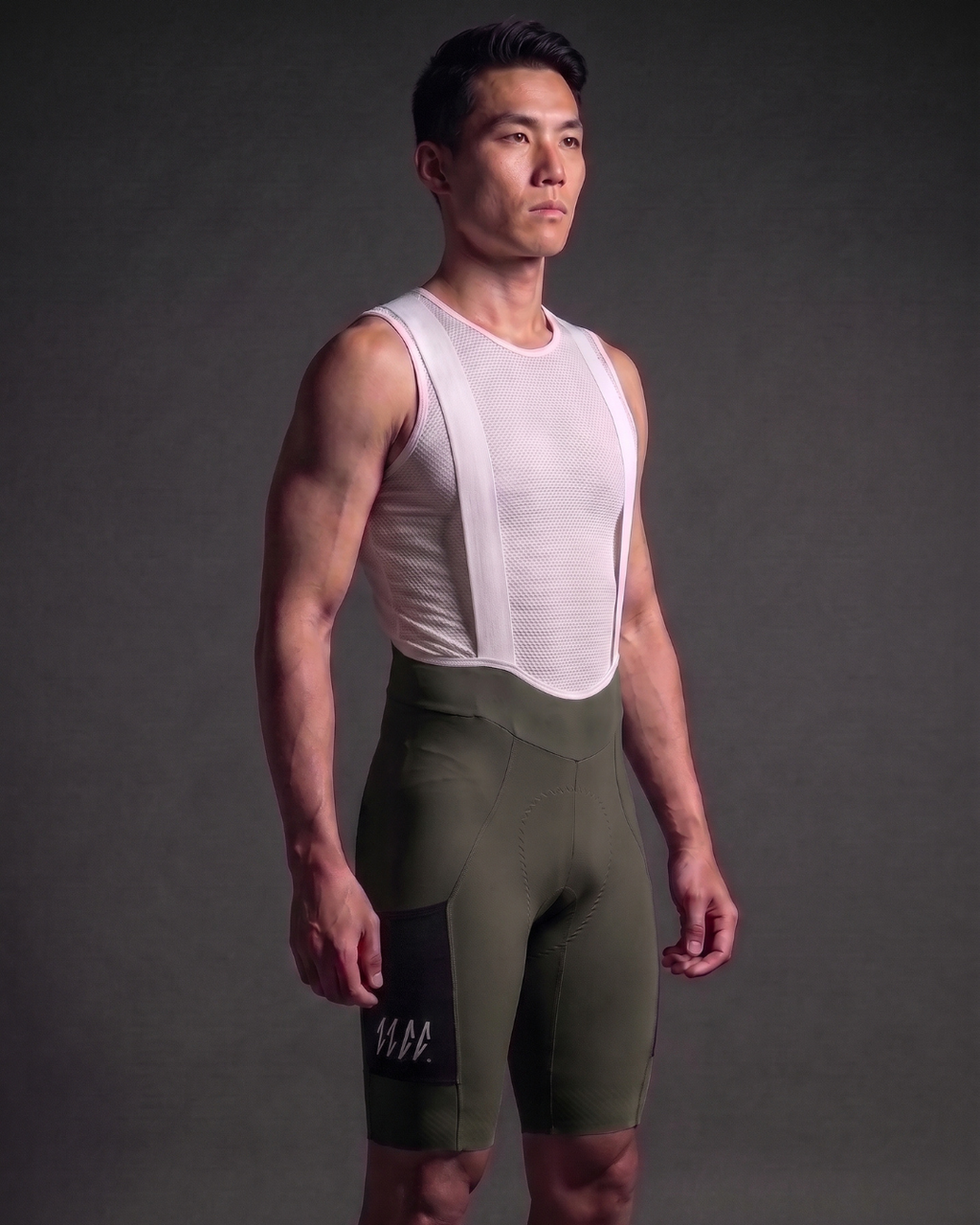 Element Duo Cargo Bib — Olive Green, studio
