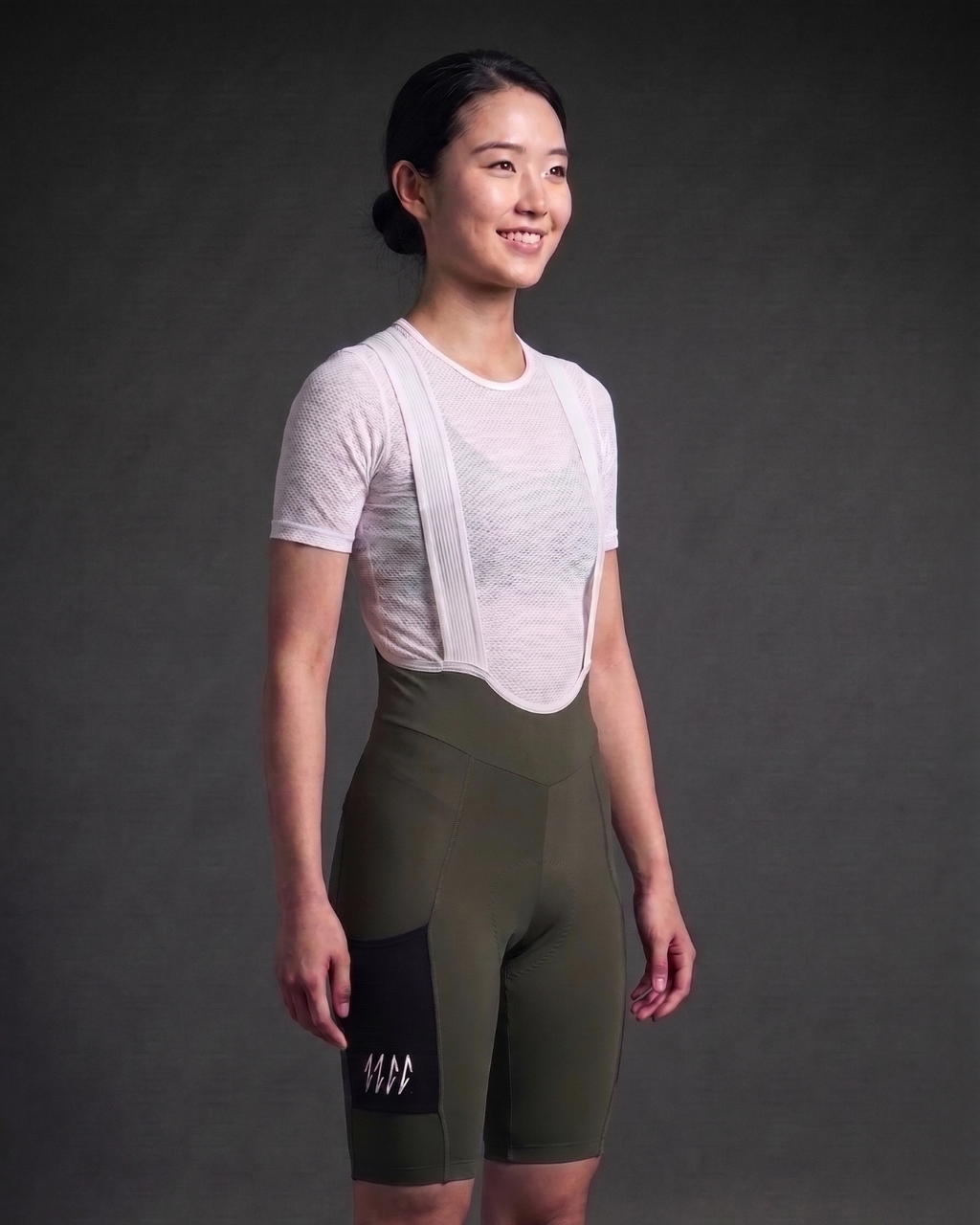 Element Duo Cargo Bib — Olive Green, studio