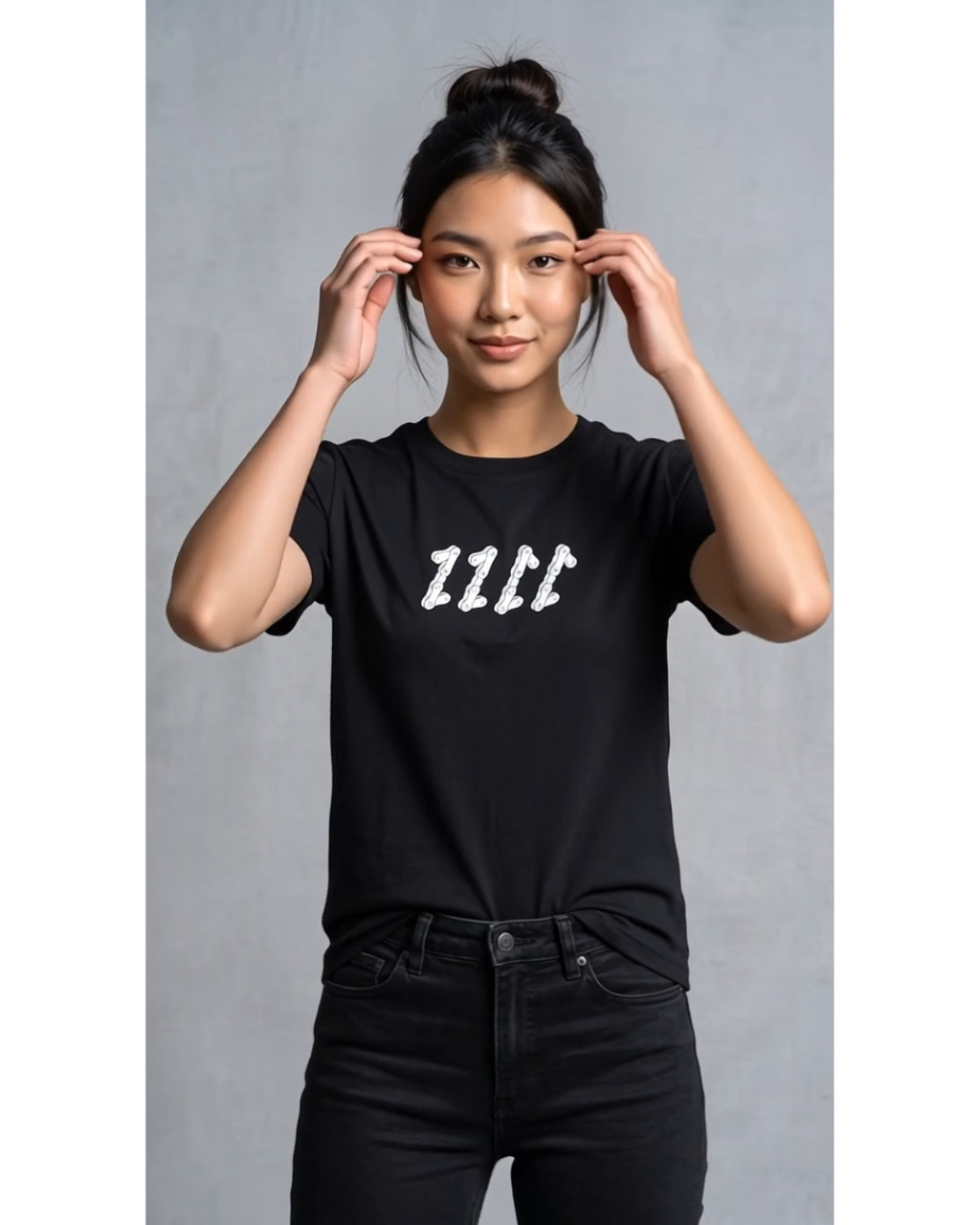 Tech Tee | Mono Link | Black