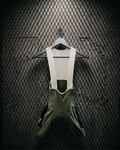 Element Duo Cargo Bib — Olive Green, front view