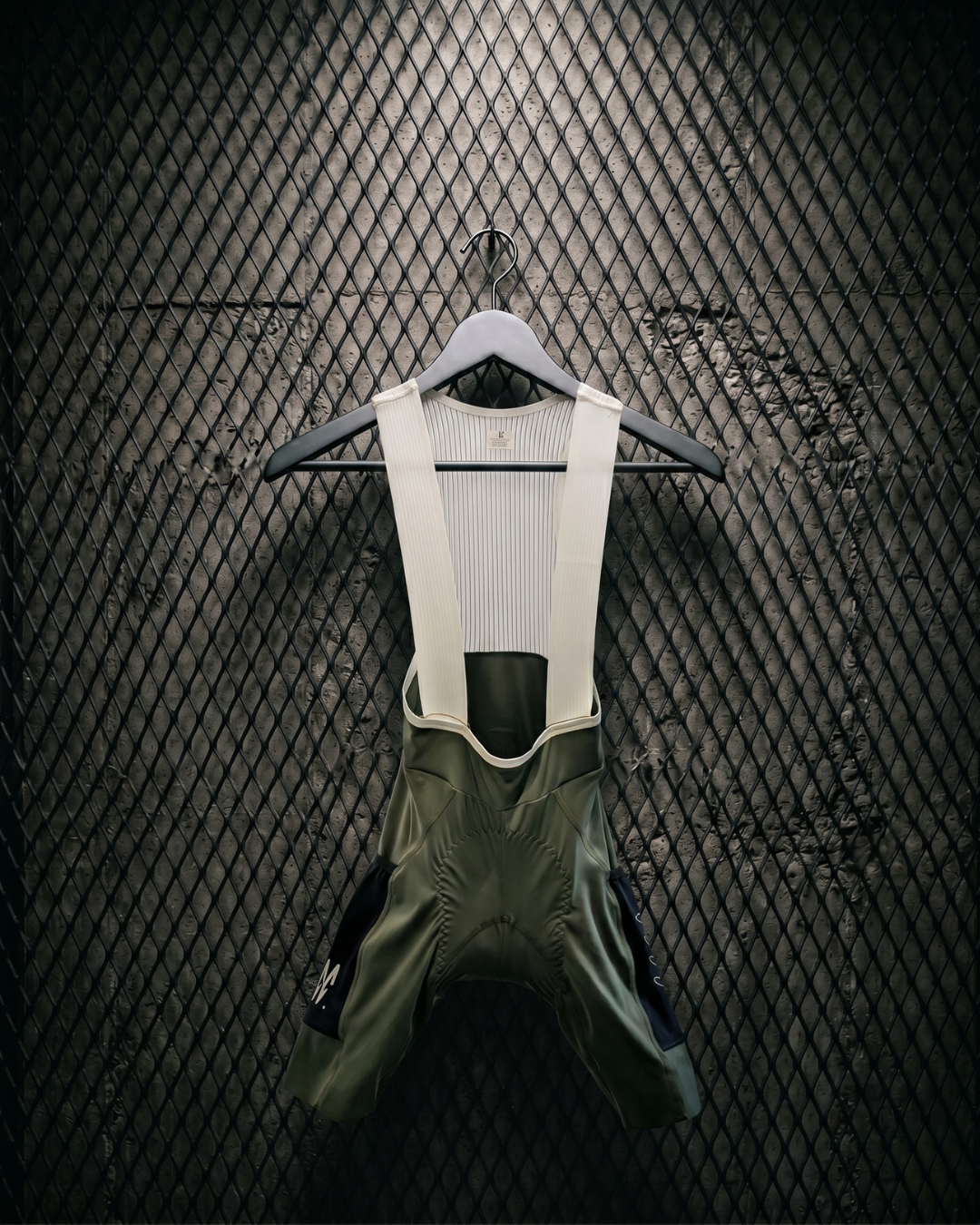 Element Duo Cargo Bib — Olive Green, front view