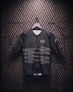 Velo Streak Pro Jersey — Black, front view