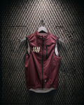 Breezer Gilet — Burgundy, front view