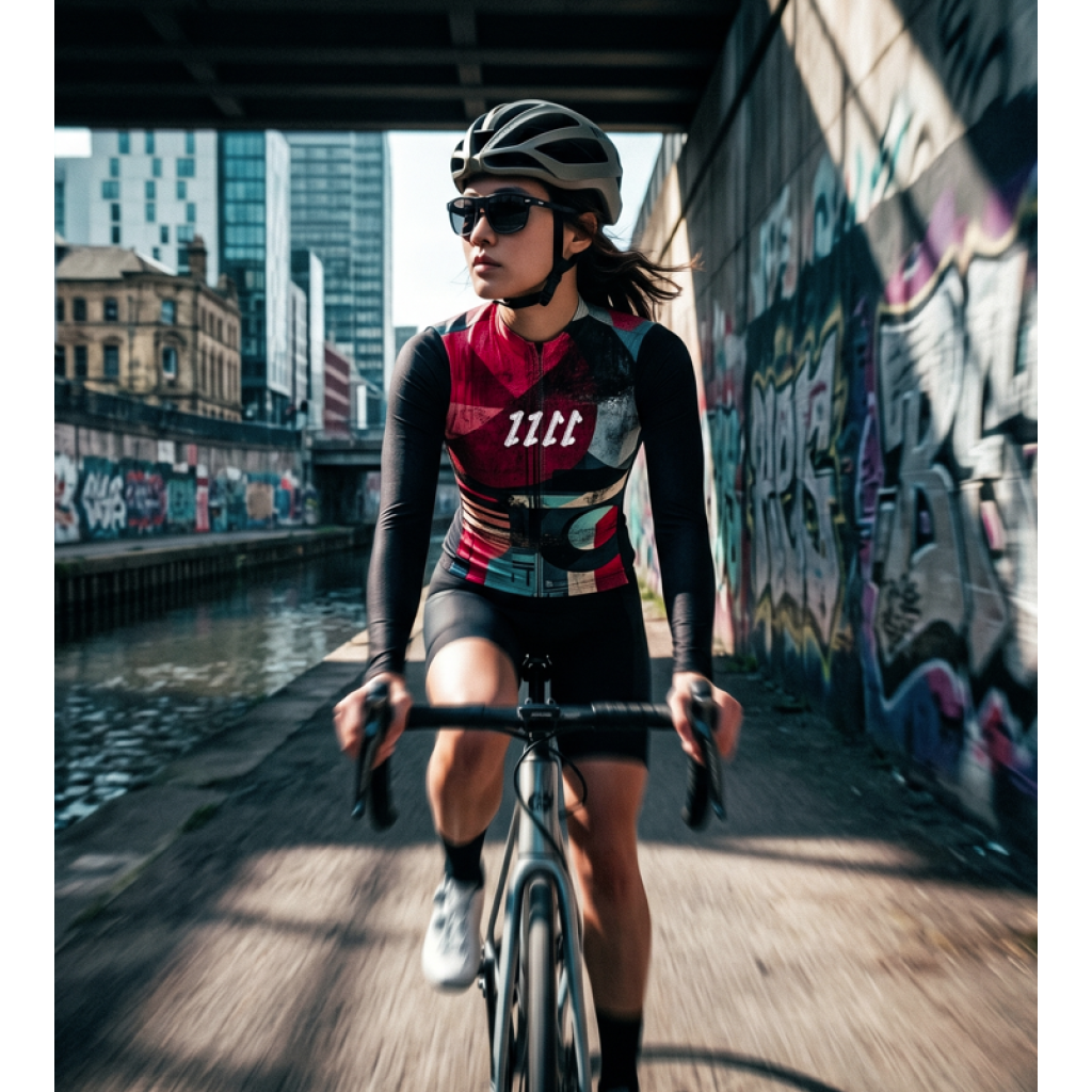 Urban Vibe Pro Jersey LS Woman — lifestyle 1