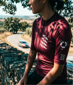 Summer Essential Pro Jersey — Merlot, lifestyle 1