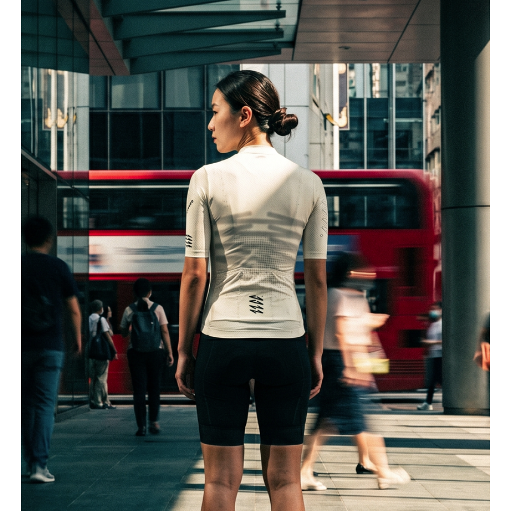 Velo Streak Pro Jersey — White, lifestyle 10