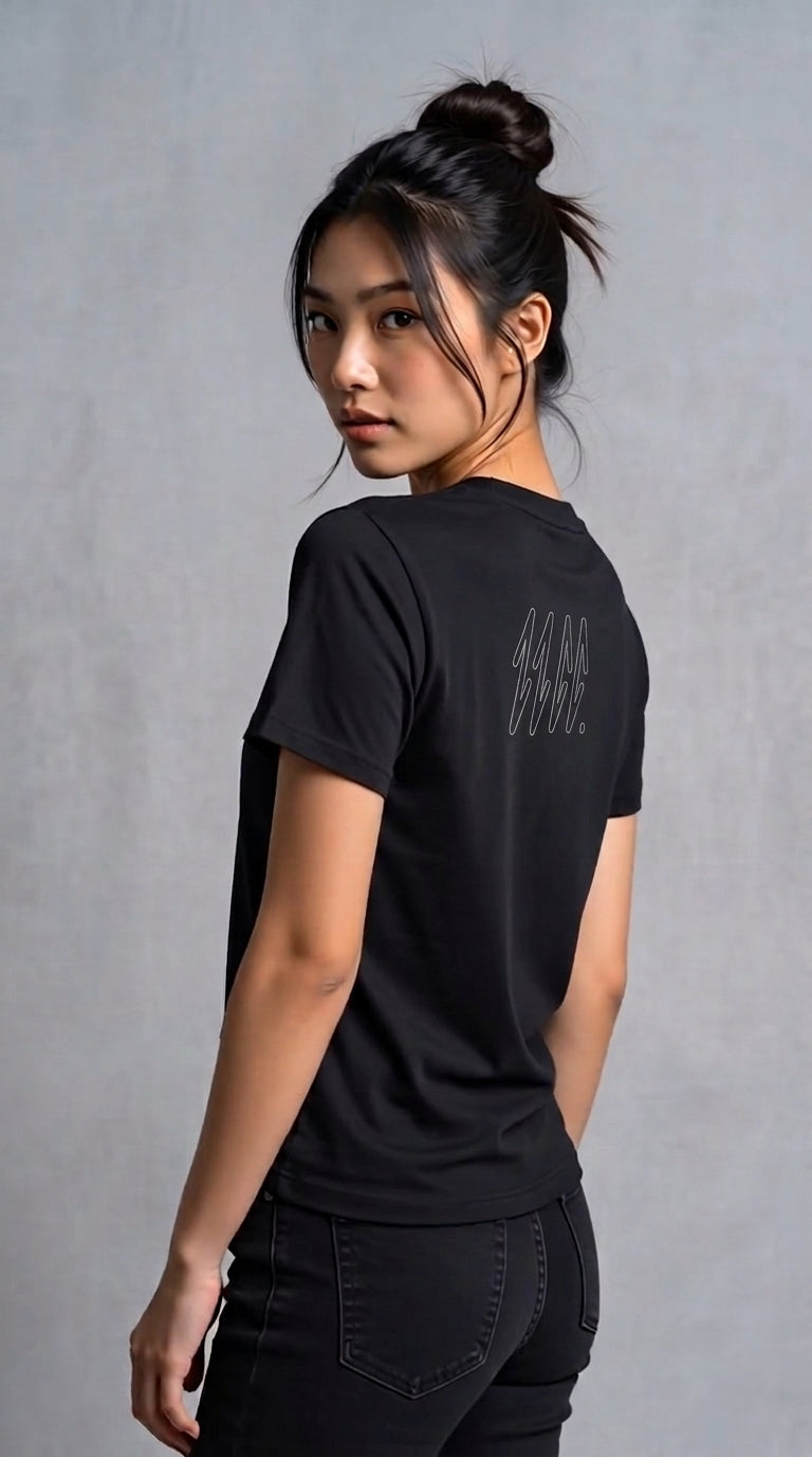 Tech Tee | Mono Link | Black