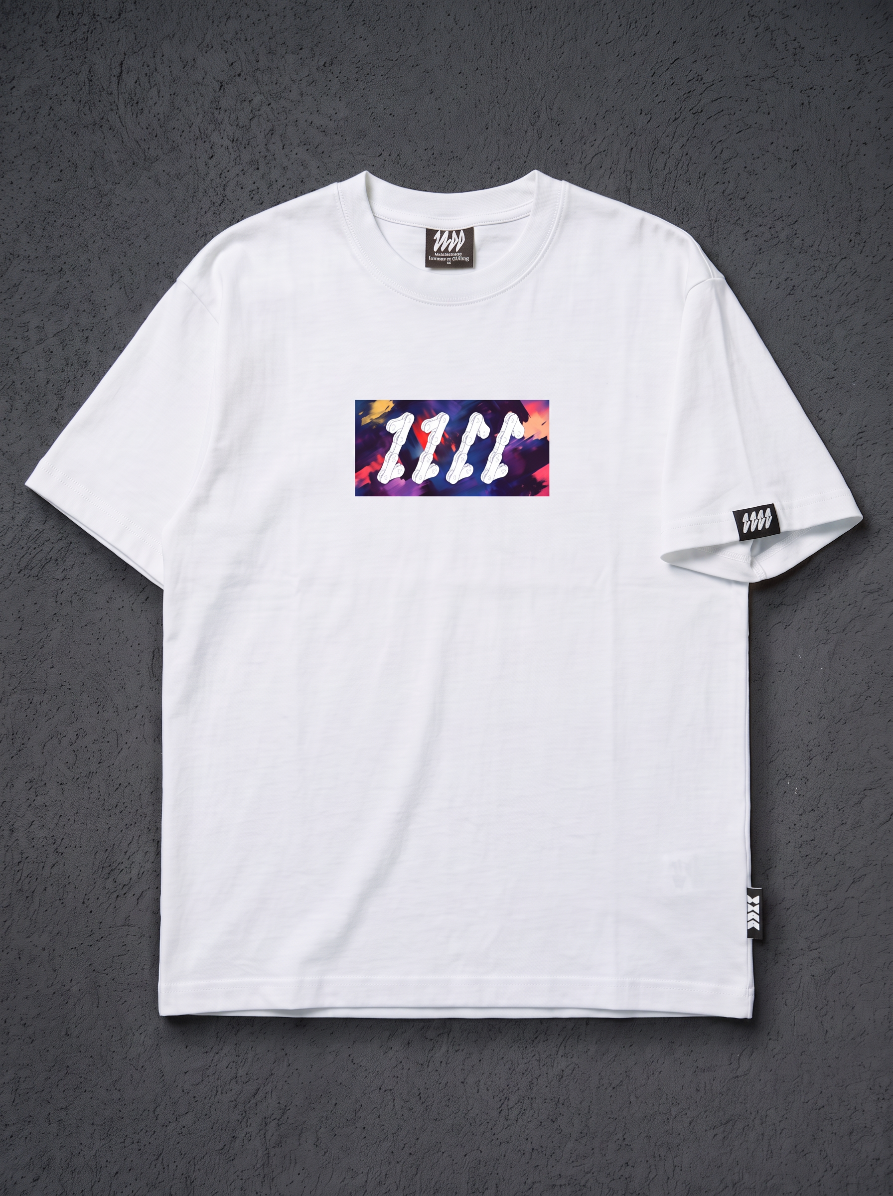 Transition Tee | Spectrum Link | White